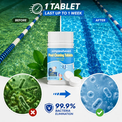 The Next-Gen Pool Purifier is here! 2X Stronger Algae Control, Gentle & Safe for Kids!