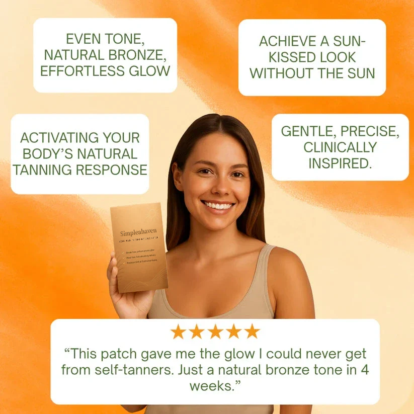 2026 Transdermal Tanning Patch - Put it on before bed. Wake up vacation ready