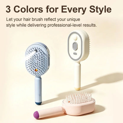 Essential Oil Mist Comb, Anti-Tangle Electric Massage Brush