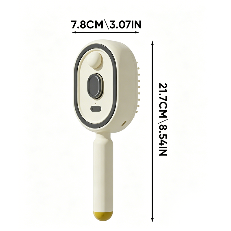 Essential Oil Mist Comb, Anti-Tangle Electric Massage Brush