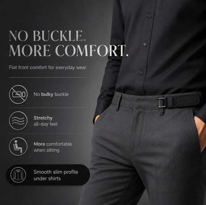 No Buckle Belt - FREE, COMFORT ALL DAY, adjustable Fit for Every Waist- No Holes, No Hassle