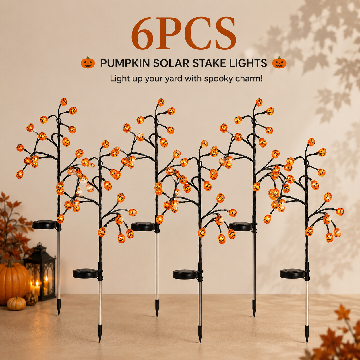 BUY 6 - A Path of Glowing Pumpkins