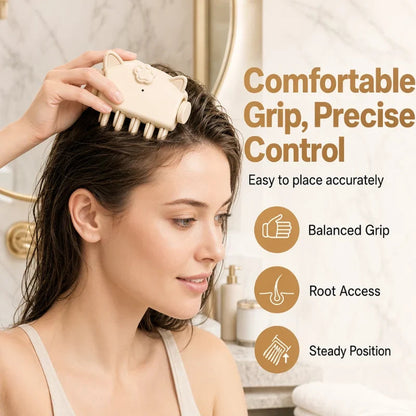 Wireless Heated Volumizing Root Lift Clip, Portable Travel Hair Styling Tool for Flat Fine Hair